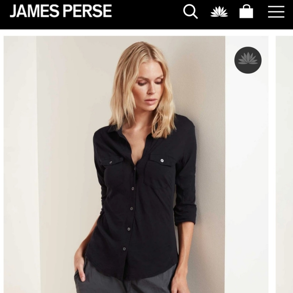 James perse button down